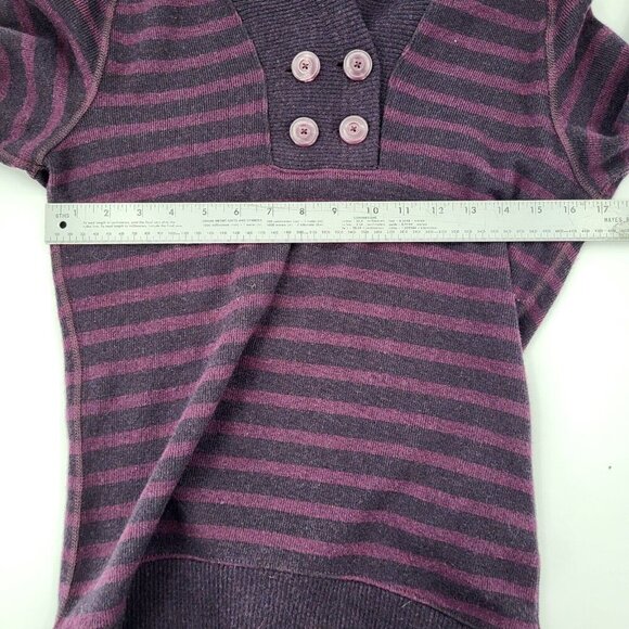 Mountain Hardwear Sevina Hooded Sweater Women's Size Small Purple Y2K - Picture 5 of 9